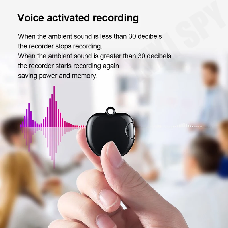Voice recorder mini recording dictaphone micro audio sound digital professional flash drive secret record small device USB enlarge