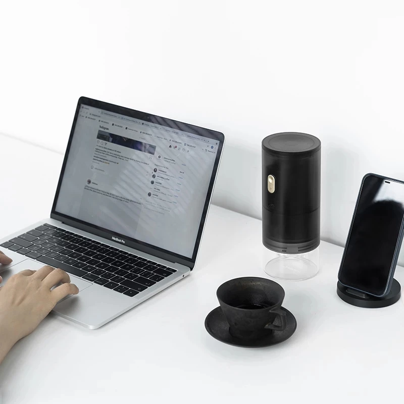 Дешево Электрическая кофемолка TIMEMORE Go, перезаряжаемая кофемолка типа C с двумя подшипниками