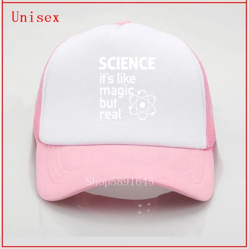 SCIENCE It is Like Magic но настоящая белая бейсбольная кепка с принтом мужская летняя