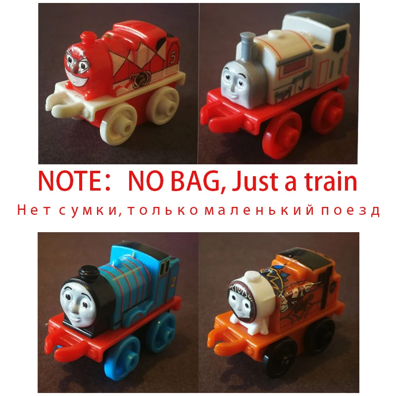 Оригинальный мини-Паровозик Thomas and Friends пластиковая Игрушечная модель автомобиля