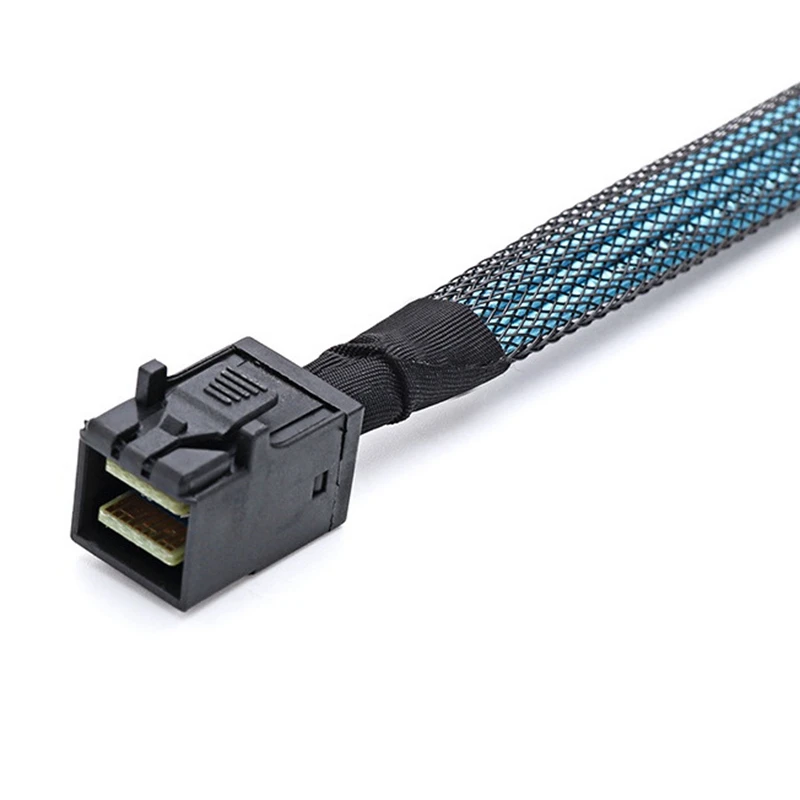 Кабель для передачи данных сервера Mini SAS SFF-8643 до 4XSFF-8482 29Pin 12 Гбит/с блоком питания