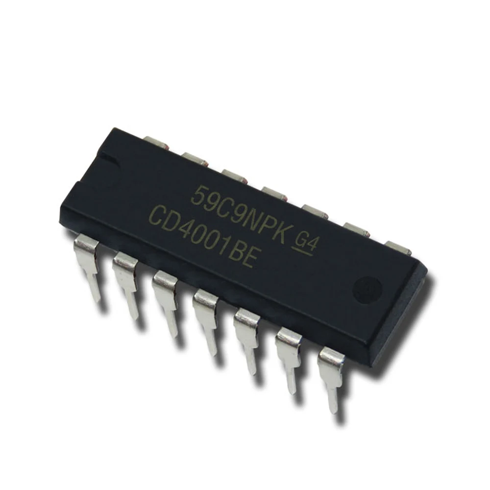 

10 шт. CD4001BE CD4001 DIP14 DIP новый оригинальный