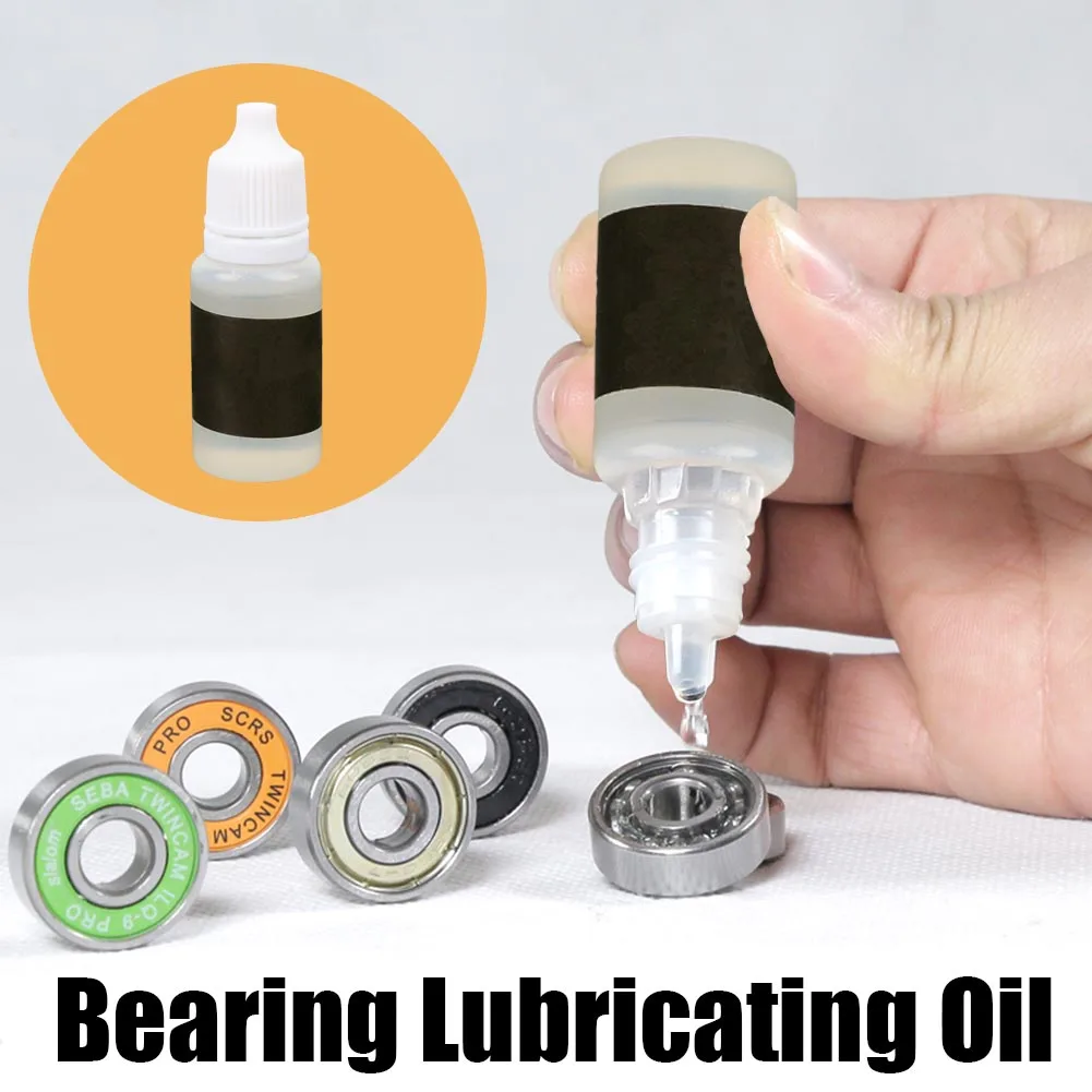 

1 Bottle 10ml Bicycle Roller Skate Bearing Lubricant Double Dragon Plate Drift Lubricants Bicycle Repair Tools Fix Repair