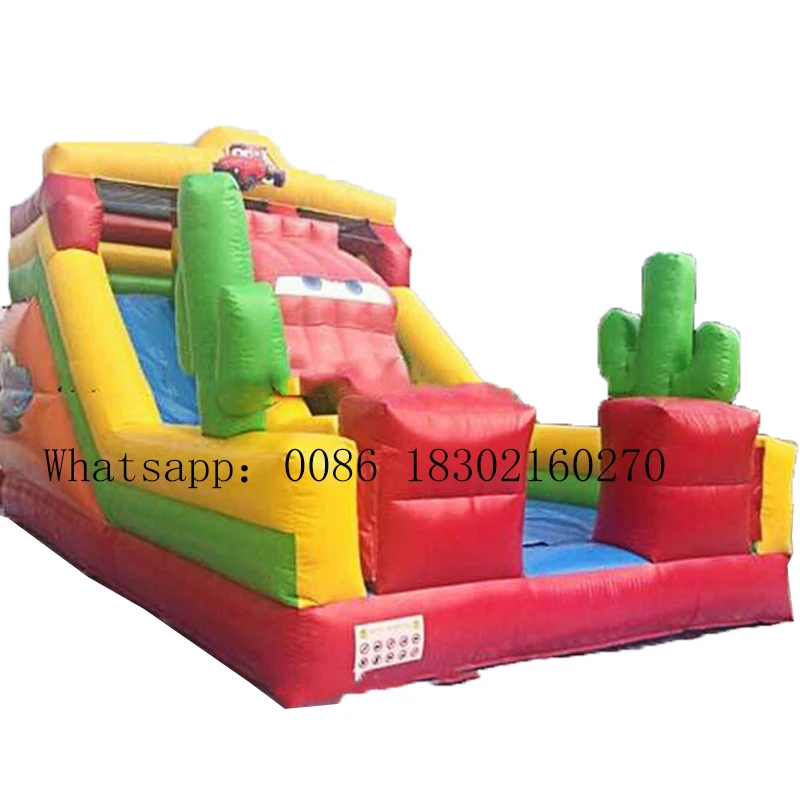 

ПВХ-горка, коммерческие надувные горки, батут с надувной горкой для детей