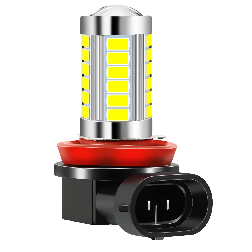 Светодиодные Автомобильные противотуманные фары H8 H11 1 шт. автомобильные