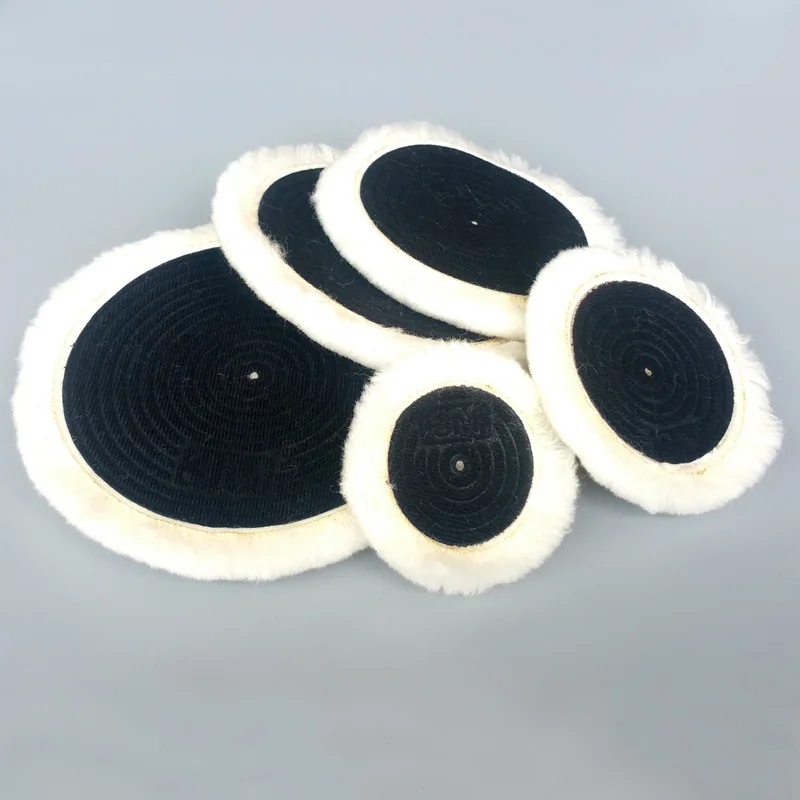 Полировальная накладка самоклеящаяся шерстяная подушка для краски автомобиля