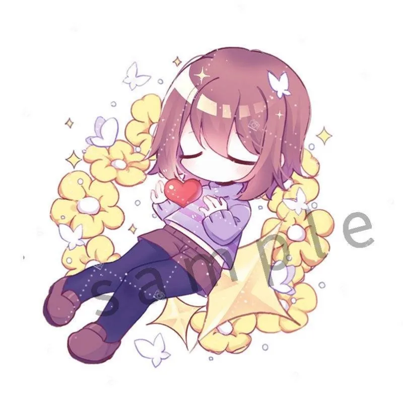 Аниме Undertale Frisk Chara Toriel Sans Papyrus Asriel чернила ошибка ужас брелок косплей акриловый