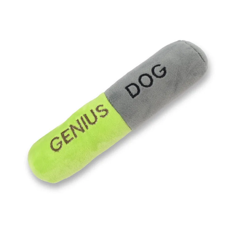 

Genius Dog New Design Pet Cat Supplies Cat Accessory Funny Toy Safety Rubber For Dogs Molar Chew Toys Chats Jouet Chat Plush