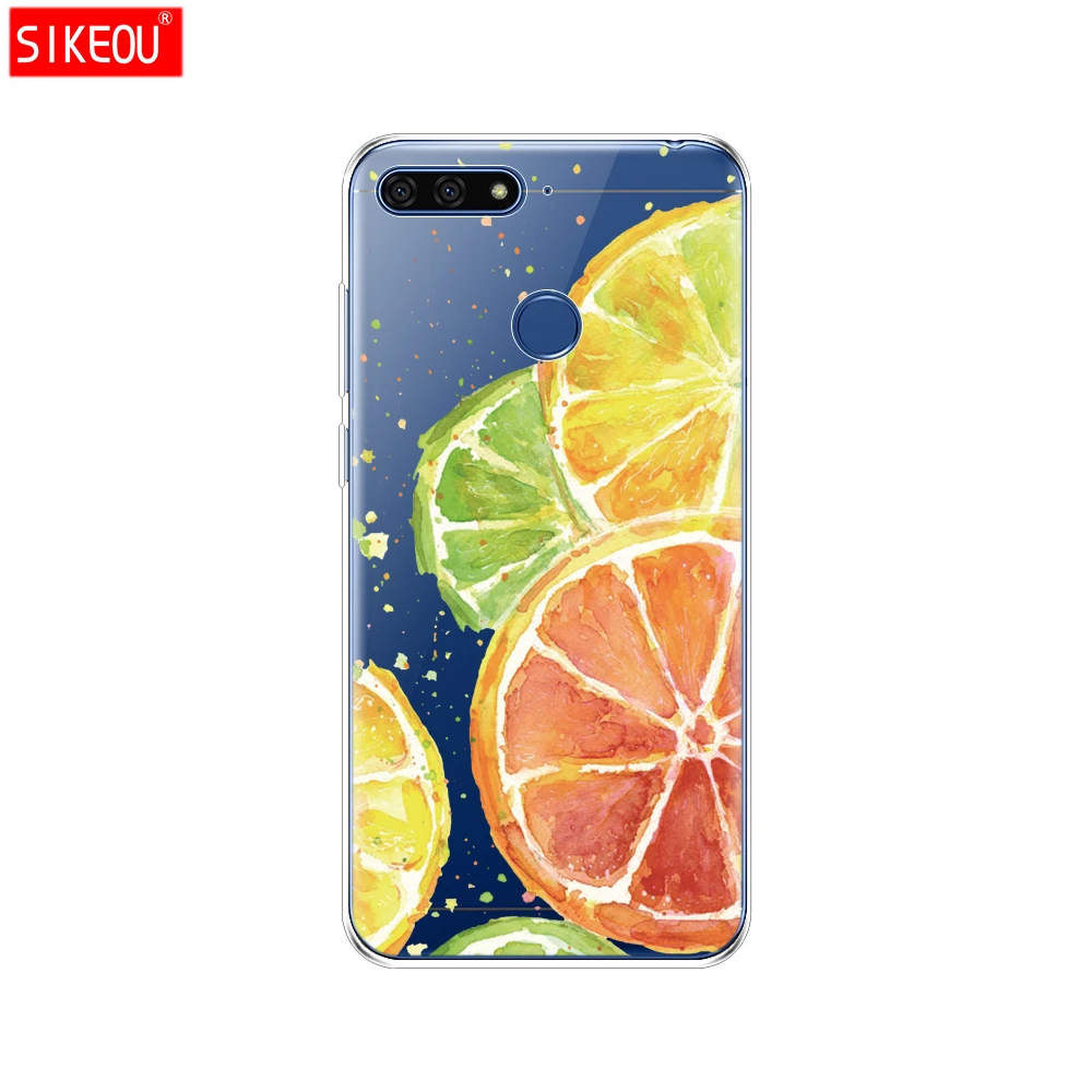 Силиконовый чехол для Huawei Honor 7A PRO huawei Y6 2018 Prime y5 prime Y9 задняя крышка телефона мягкий