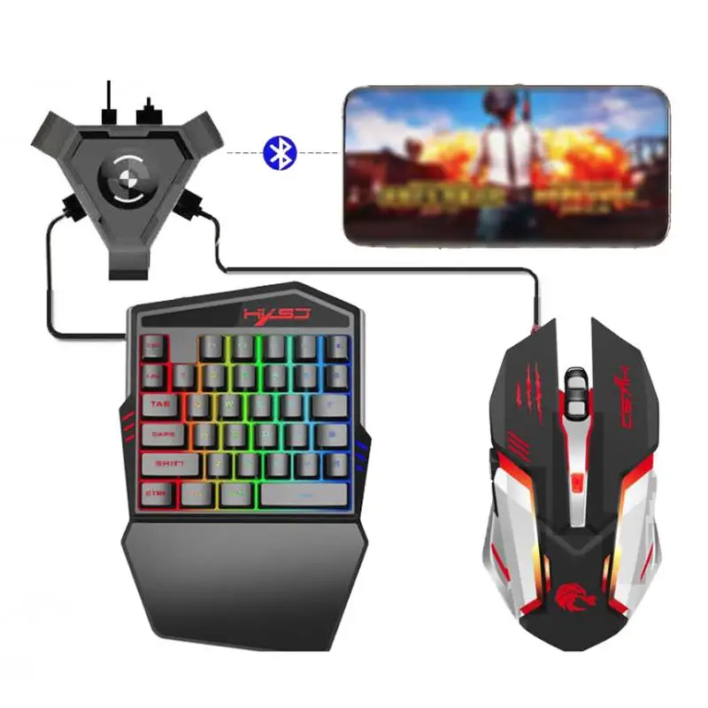 Мобильный телефон клавиатура для мыши Bluetooth беспроводной игровой коврик PUBG League of