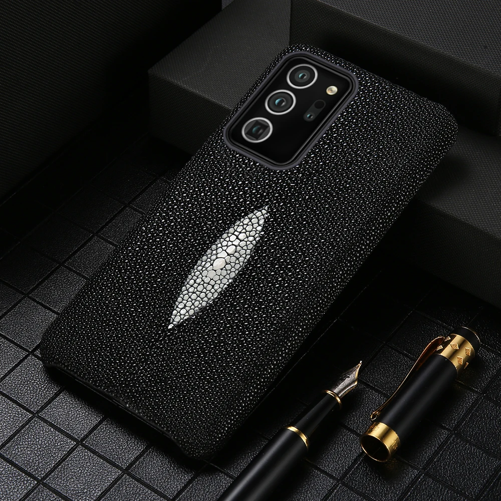 Чехол из натуральной кожи Stingray для Samsung Galaxy Note 20 Ultra 10 Plus M31 A41 A50 A70 A51 A71 A21S S20 FE S8 S10 S9