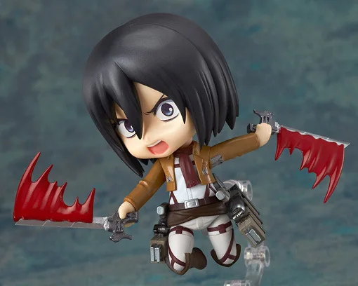 

Anime Attack on Titan Mikasa·Ackerman #365 Action Figure Toys Model 10cm Figma Levi Eren Juguetes Doll Gifts