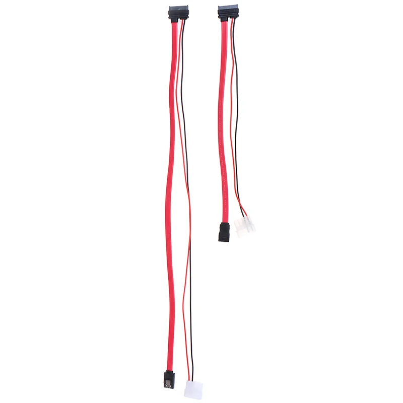 7 + 6 Pin Slimline SATA кабель для тонкого Ноутбука DVD CD RW привод адаптера питания ноутбук