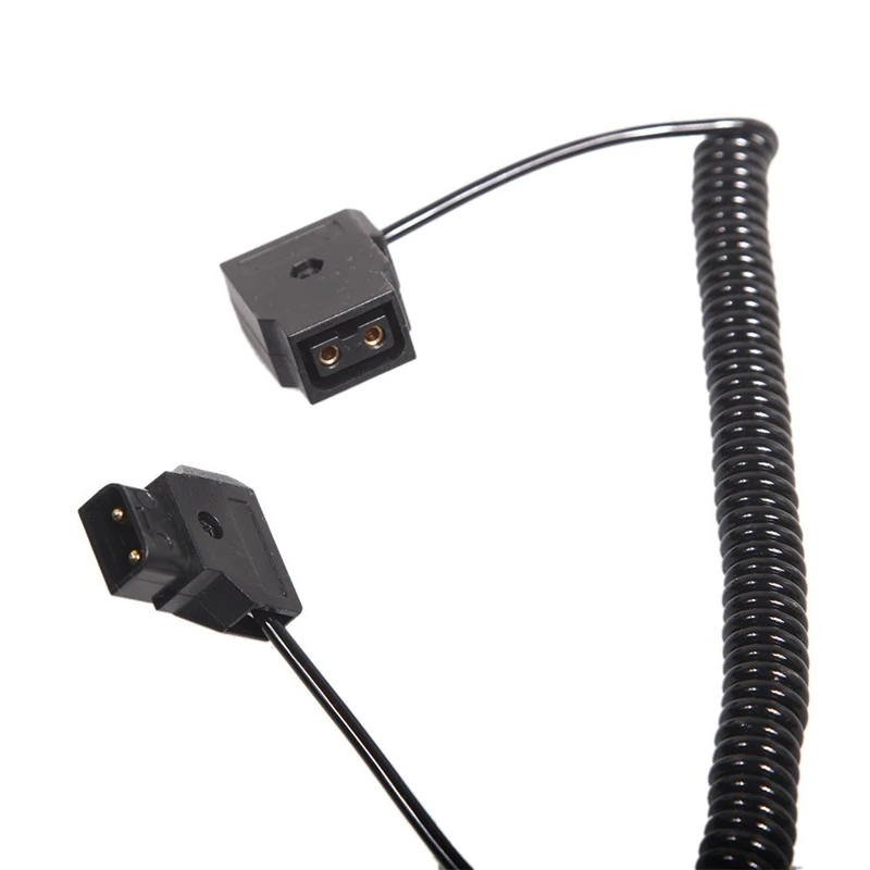 D-TAP 2 Pin Male To Female Extension Adapter Cable for DSLR Rig Anton Bauer Battery V-Mount Dtap DtapElastic 1M | Электроника