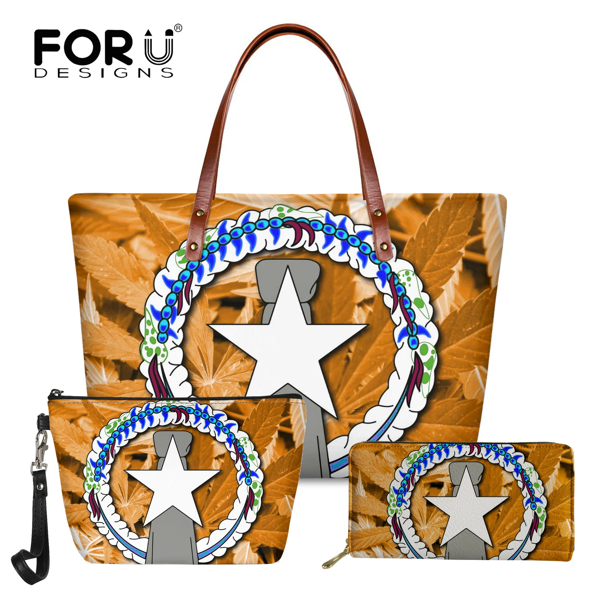 

CNMI Tribal Logo Print Woman Shoulder Bag and Purse Lady Casual Handbag New Style 2021 Girl Leather Tote Bag Bolsa