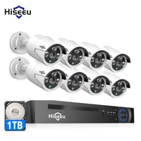 8ch poe security camera system with 1tb hard drive8ch poe nvr8pcs 2mp poe ip camera with night visionremote access