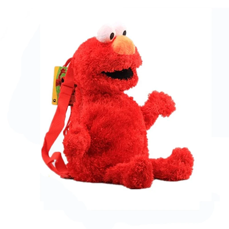 Плюшевый Рюкзак Elmo для детей милая хлопковая мультяшная кукла в стиле Улица