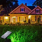 Уличный лазерный проектор на солнечной батарее, Звездный прожектор неба, душевой свет дискотеки диджея, R  G садовый Рождественский праздничный Ландшафтный сценический свет