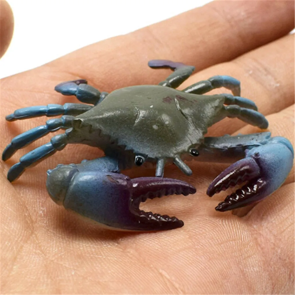 

Kawaii Simulation Animals Statue Sea Turtle Crab Model Craft Bonsai Bottle PVC Toys Figurine Fairy Garden Terrarium Home Decor