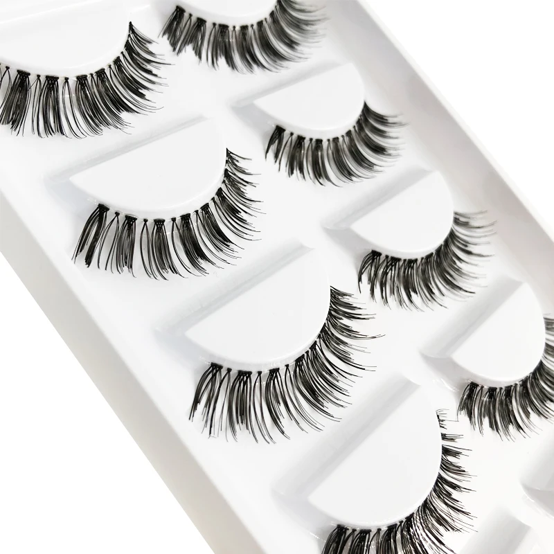 

Flash Girl #012 5 Pairs Natural long Eyelashes Makeup False Eyelashes Full Strip Lashes Mink Eyelashes Thick 3d Mink Lashes