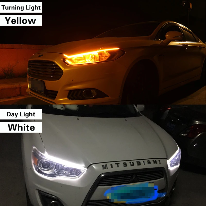 Дневные ходовые огни Светодиодная лента для указателей поворота 2 шт. 12 В |