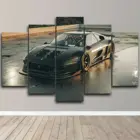 Постеры с изображением спортивного автомобиля, 5 панелей, Феррари, f355