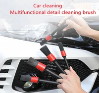 5 piece detailed car tire cleaning tool brush the inside air outlet of the dashboard brush the car cleaning tool
