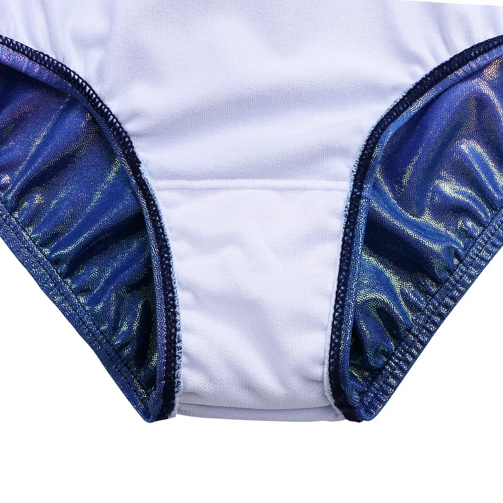 BAOHULU Toddler Girls Leotards for Gymnastics Ballet Sleeveless Mesh Sequins Dance Leotard Tank Kids Athlete Sports Bodysuit | Спорт и
