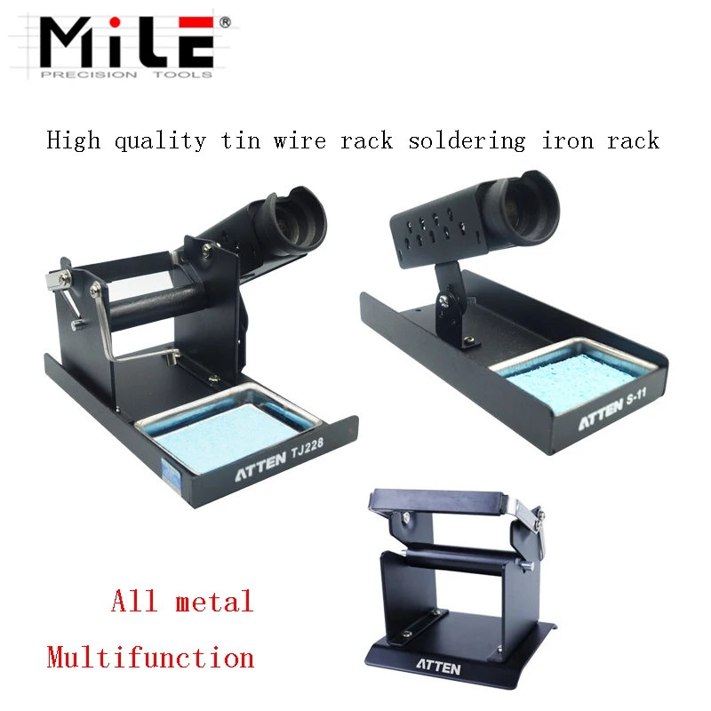 

ATTEN High Quality Soldering Iron Bracket/Solder Wire Bracket Holder Tin Management Spool Feeder Welding Tool Accessories