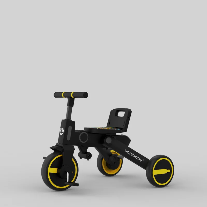 Artfunning Seven-in-one children's tricycle foldable stroller baby can be reversible | Мать и ребенок