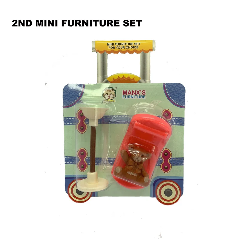 4 вида стилей мини мебель набор игрушка железный стул для ванной стол маленький