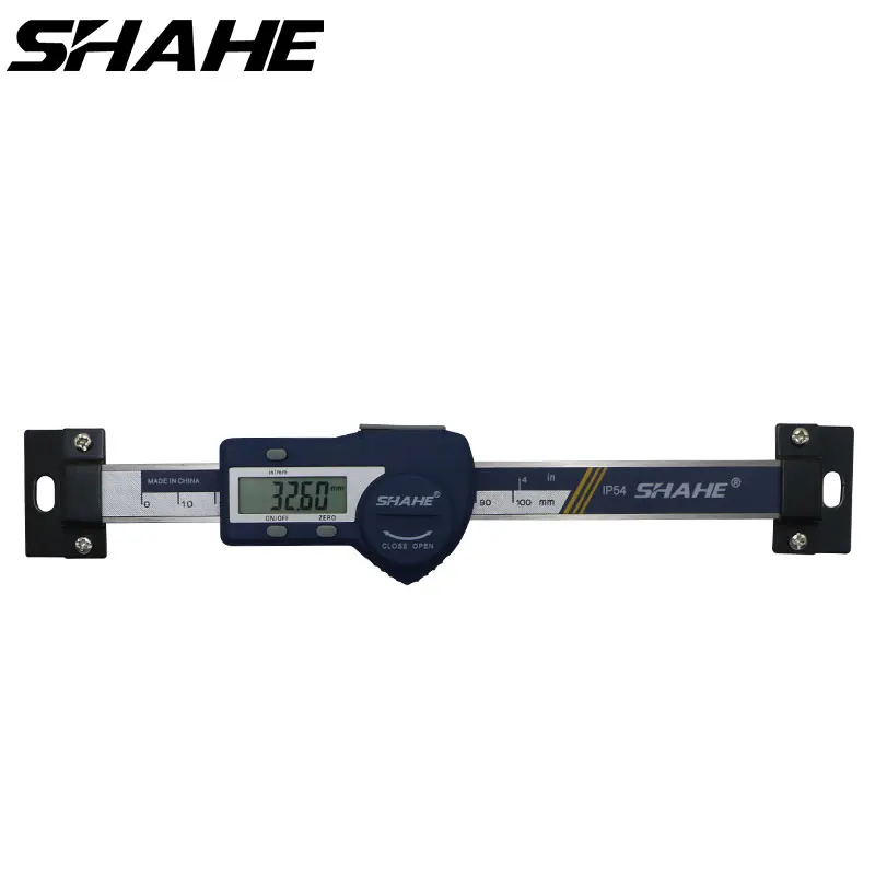 shahe 0-100 mm 0.01 electronic digital horizontal type scales linear scale vernier | Инструменты