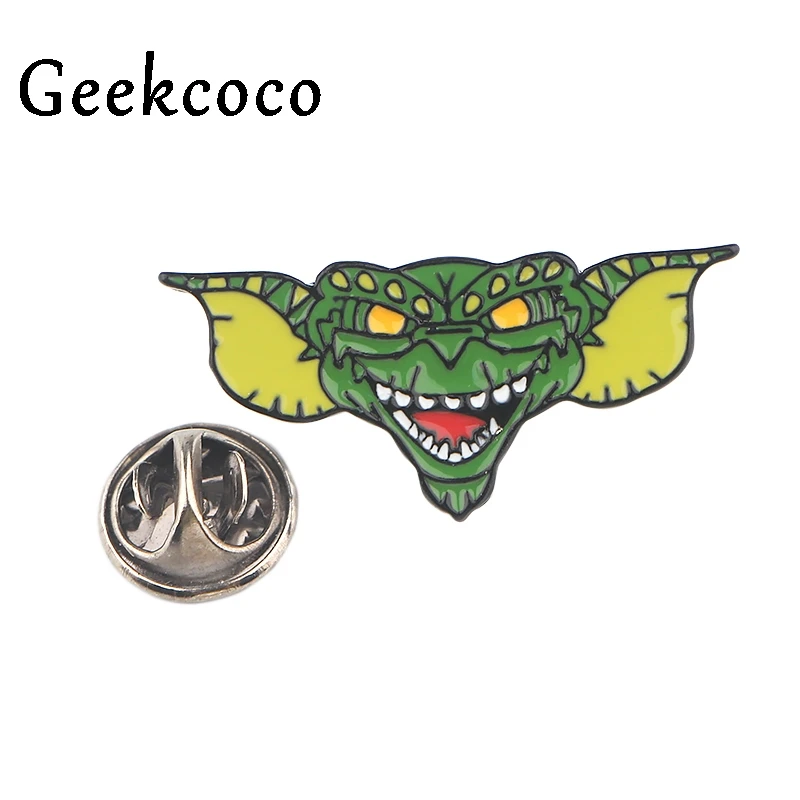 Мультфильм каваи Gremlins жесткая эмаль броши Металлические Булавки para ropa для детской обуви одежда рюкзак diy ремесло украшение J0741