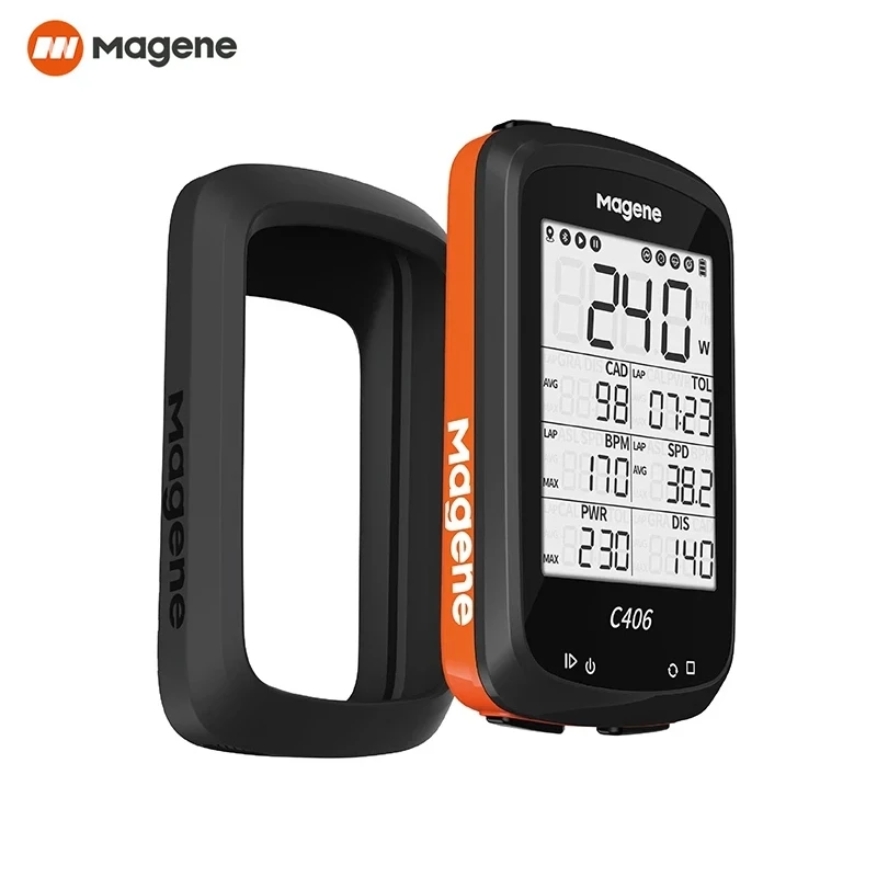 Велокомпьютер MAGENE C406 Strava спидометр GPS-трекер измеритель частоты вращения педалей