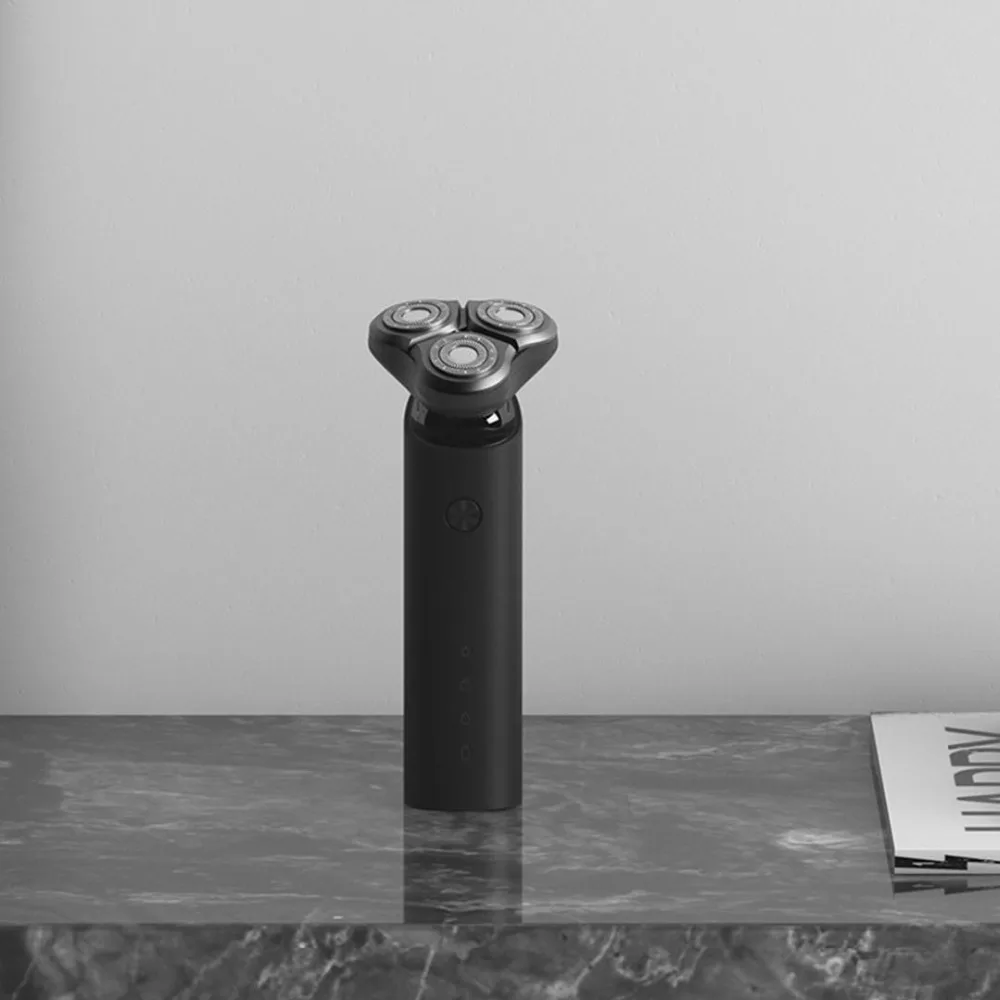 

Original Xiaomi Mijia Electric Shave 3 Head Flex Dry Wet Shaving Washable Main-Sub Dual Blade Turbo+ Mode Comfy Clean