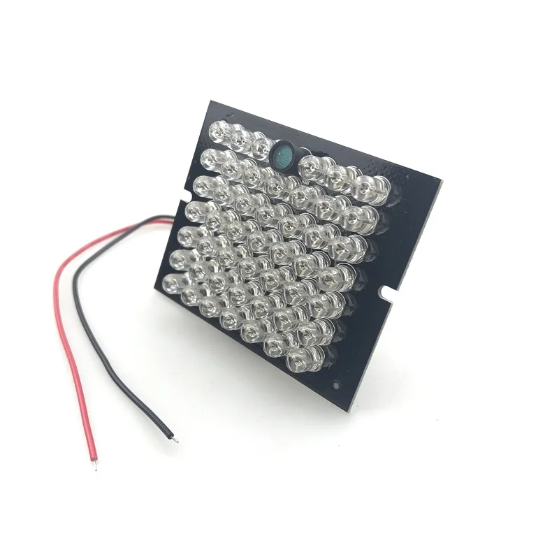 Инфракрасная светодиодная плата 850 нм подсветка ночного видения 48 светодиодный