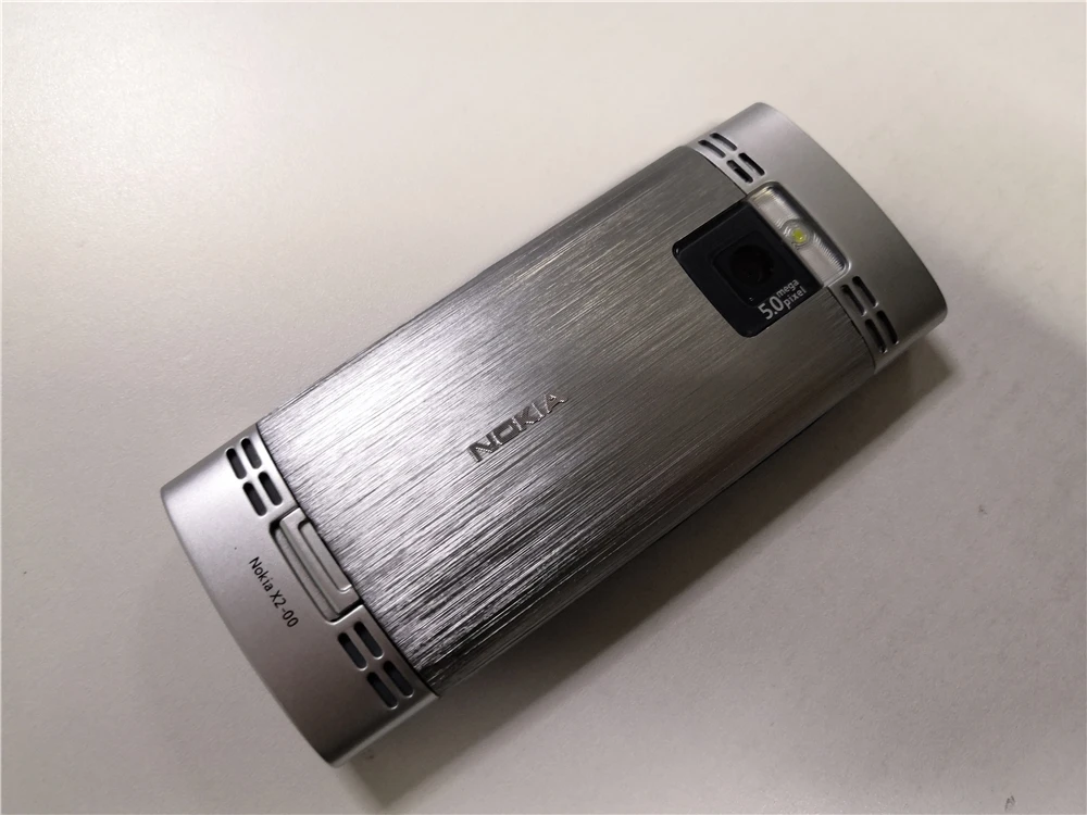 Оригинальный разблокированный телефон Nokia X2-00 GSM 2 дюйма 5 Мп Bluetooth FM JAVA горячая