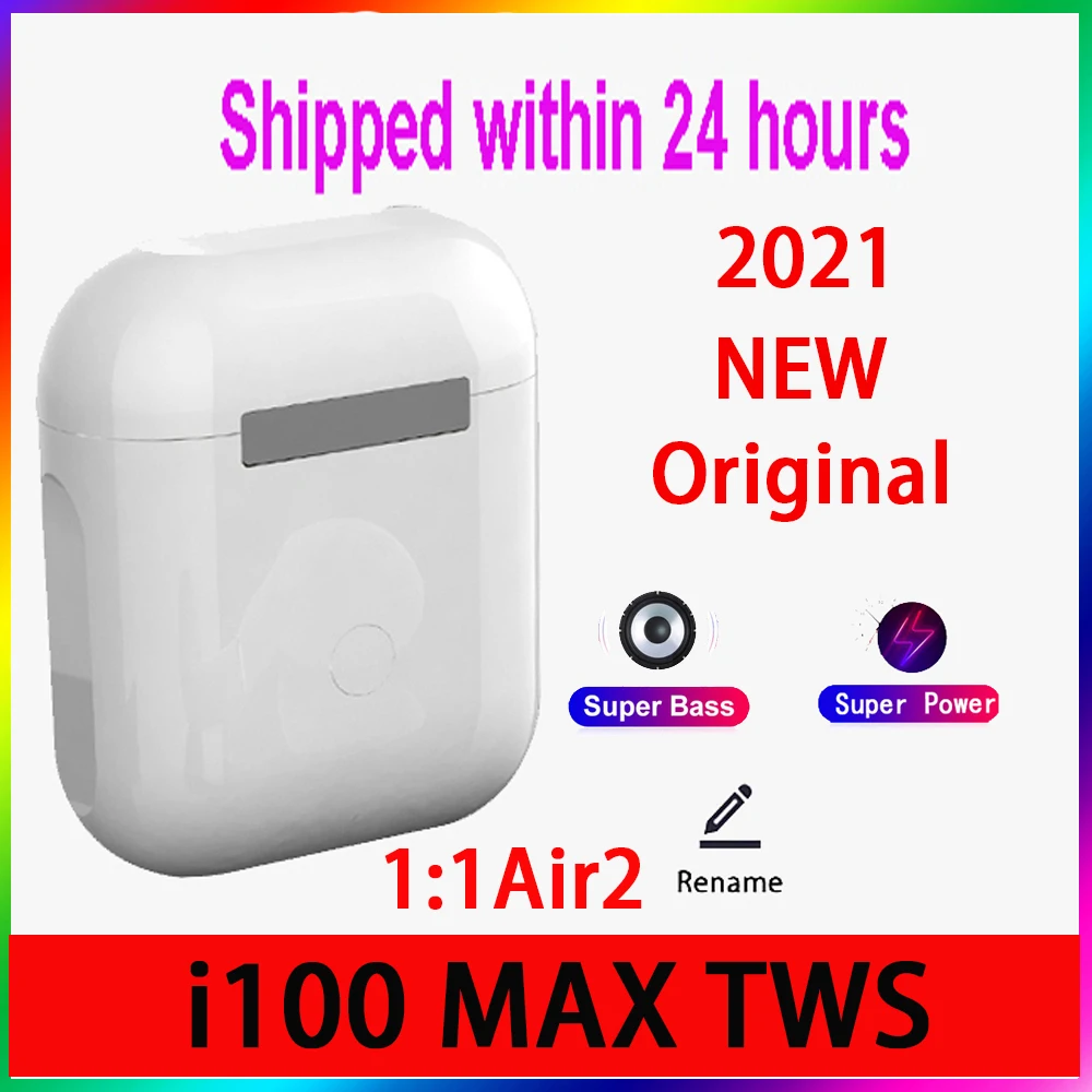

Original i100 MAX Tws 1:1 GPS Rename Wireless Bluetooth Headsets PK i7 i11 i14 i15 i16 i18 i30 i10 i20 i1000 PLUS i2000 i9000