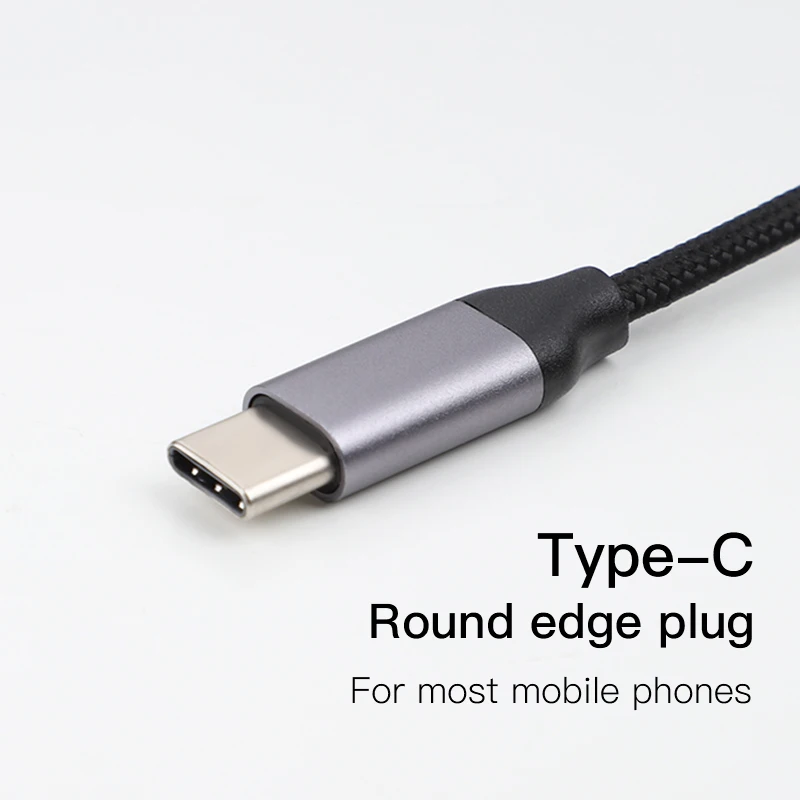 Кабель для наушников KUULAA с разъемом типа c на 3 5 мм usb к Aux аудиоадаптер huawei mate 20 P30 pro