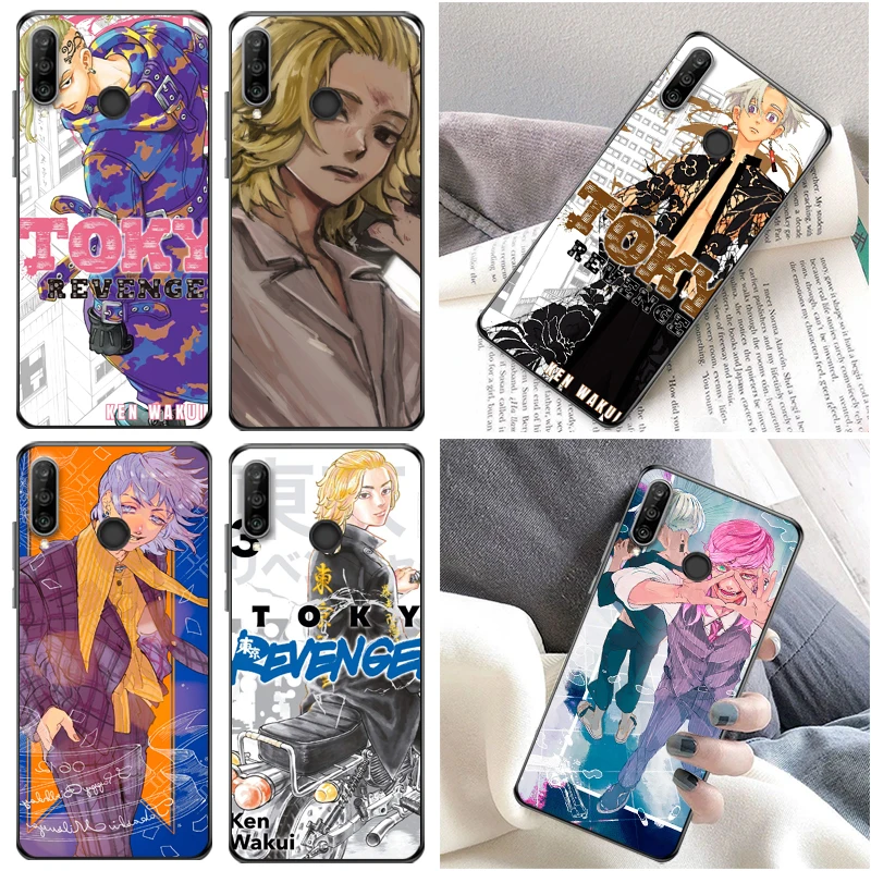 

Toko Revengers Janpan Cartoon Phone Case For Huawei P30 Pro Lite Back Cover Cases Funda Carcasa