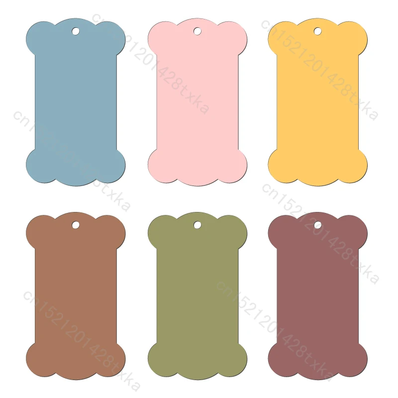 

New Bow Tag Wooden die Scrapbooking C3187 Cutting Dies for Common Die Cutting Machines on the Market