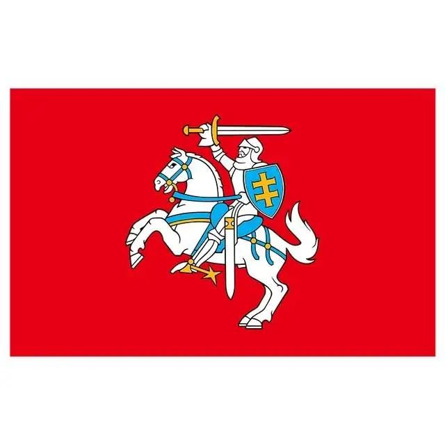 Флаг Литвы (штат) 150x90 см (3x5 футов), полиэстер, исторические флаги литовских стран и баннеры для украшения дома