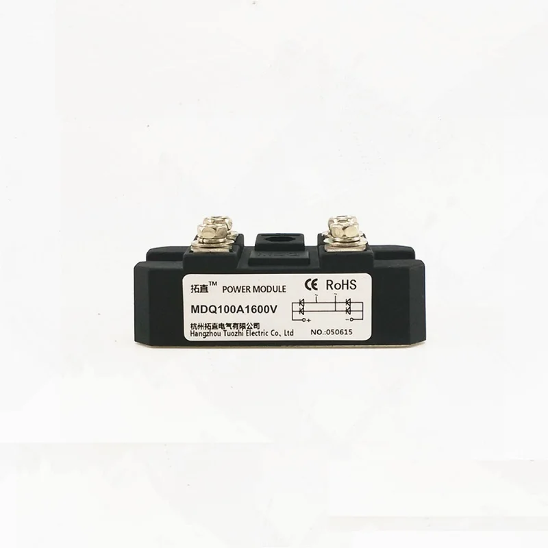 Однофазный выпрямительный мостовой выпрямитель MDQ100A 150A 200A 300A1600V MDQ100 16|Детали и