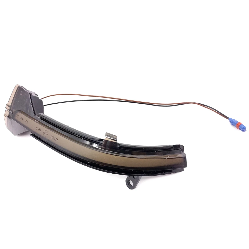 2 шт. дымчатые линзы светодиодный боковые зеркала мигалка светильник