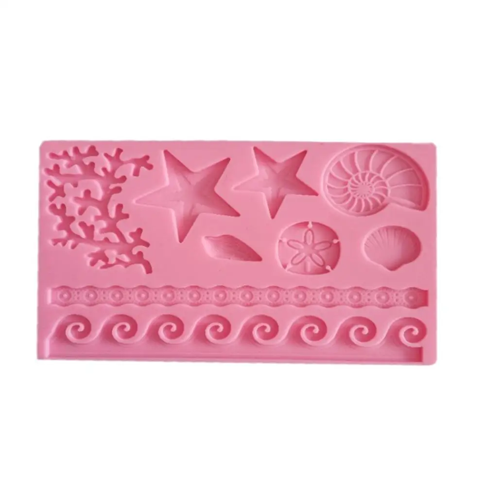 Инструменты для украшения тортов сделай сам морское существо ракушка морская