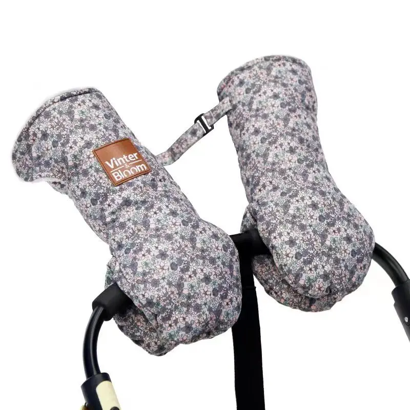 Зимняя коляска детская теплый меховой флисовый чехол на руку коляска-клатч