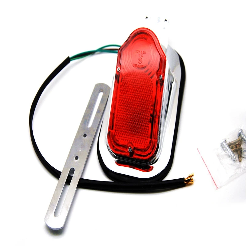 

Rear Tail Brake Light Lens Cover Base Lamp Housing Shell for Flstn Deluxe 05-12 Flstsc&Springer Classic 05-17