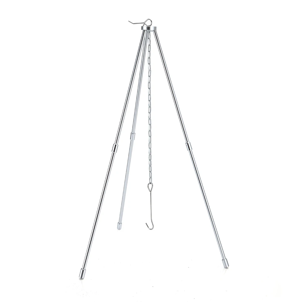 Уличный подвесной Штатив для горшка походная посуда из твердого алюминиевого