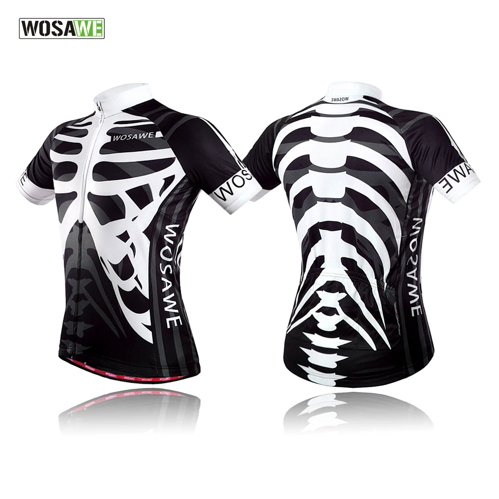 WOSAWE велосипедная майка с коротким рукавом быстросохнущая MTB одежда Ropa Maillot Ciclismo