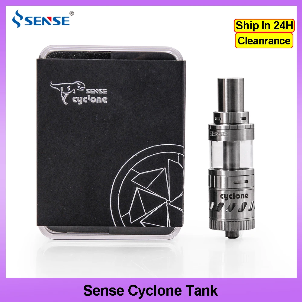 Оригинальный чувствительный циклонный бак для вейпа sub ohm Pyrex Glass Sense 5 мл 150 Вт Ом и